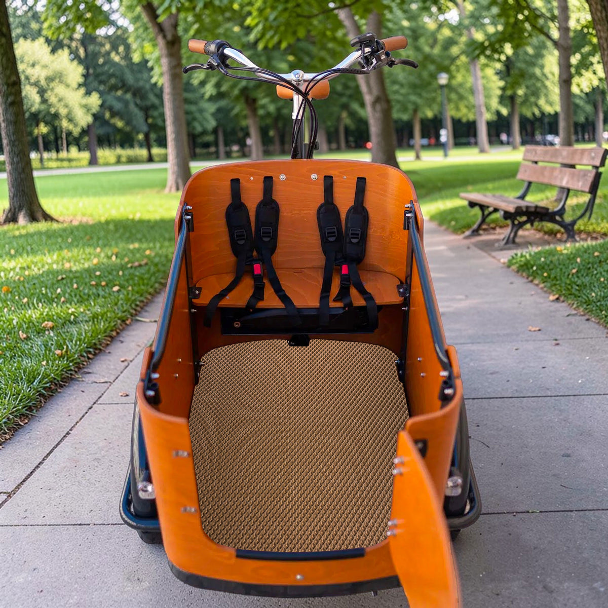 EVA Drive Schutzmatte für Babboe Go Mountain - Braun
