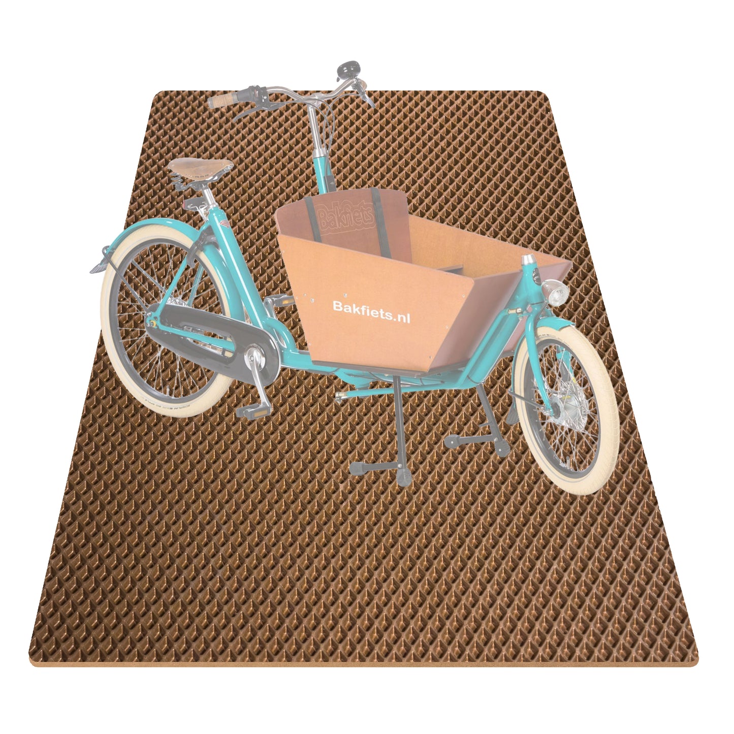 EVA Drive Schutzmatte für Bakfiets CargoBike Classic Short – passgenaue Bodenmatte