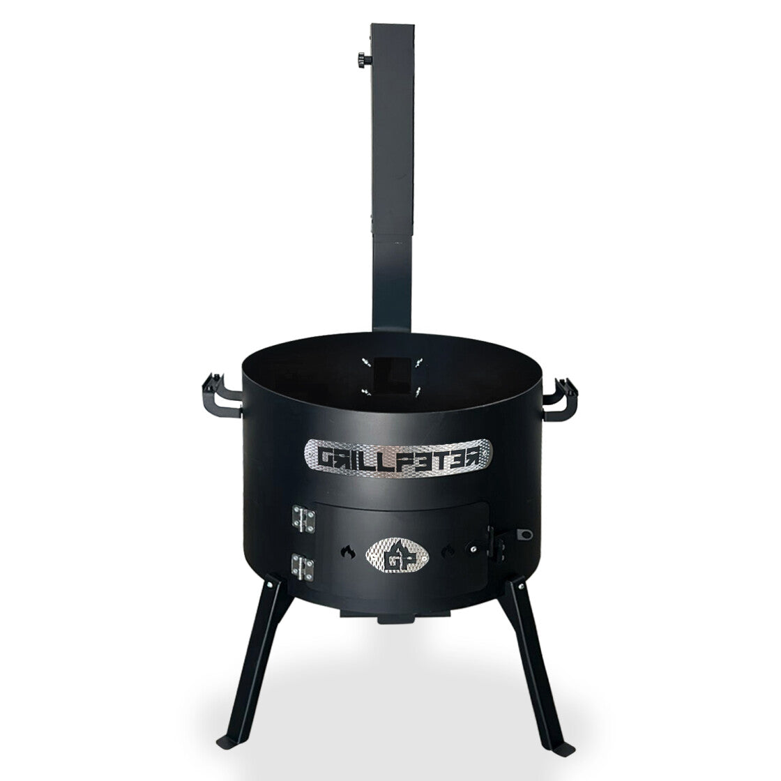 Adapterplatte für Utschak Ø50 cm aus 4mm Stahl - Feuerplatte Kochplatte für Kazan Feueröfen