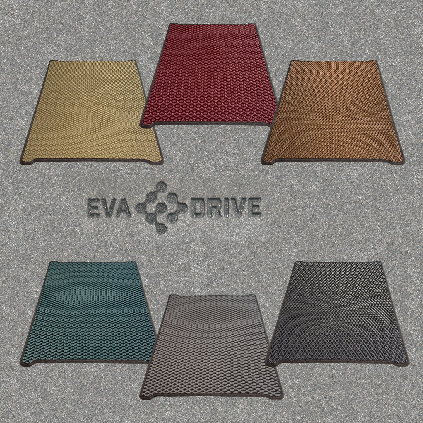 EVA Drive Schutzmatte für Babboe Big – passgenaue Bodenmatte