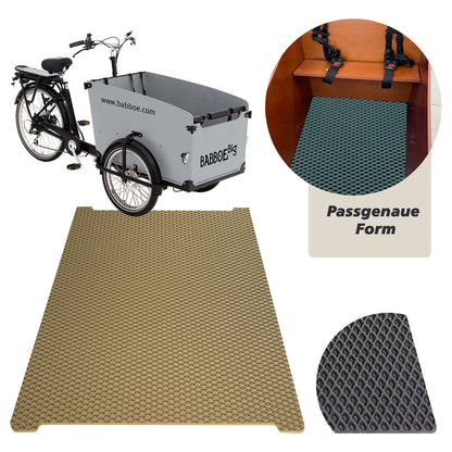 EVA Drive Schutzmatte für Babboe Big - Beige ohne Einfassung