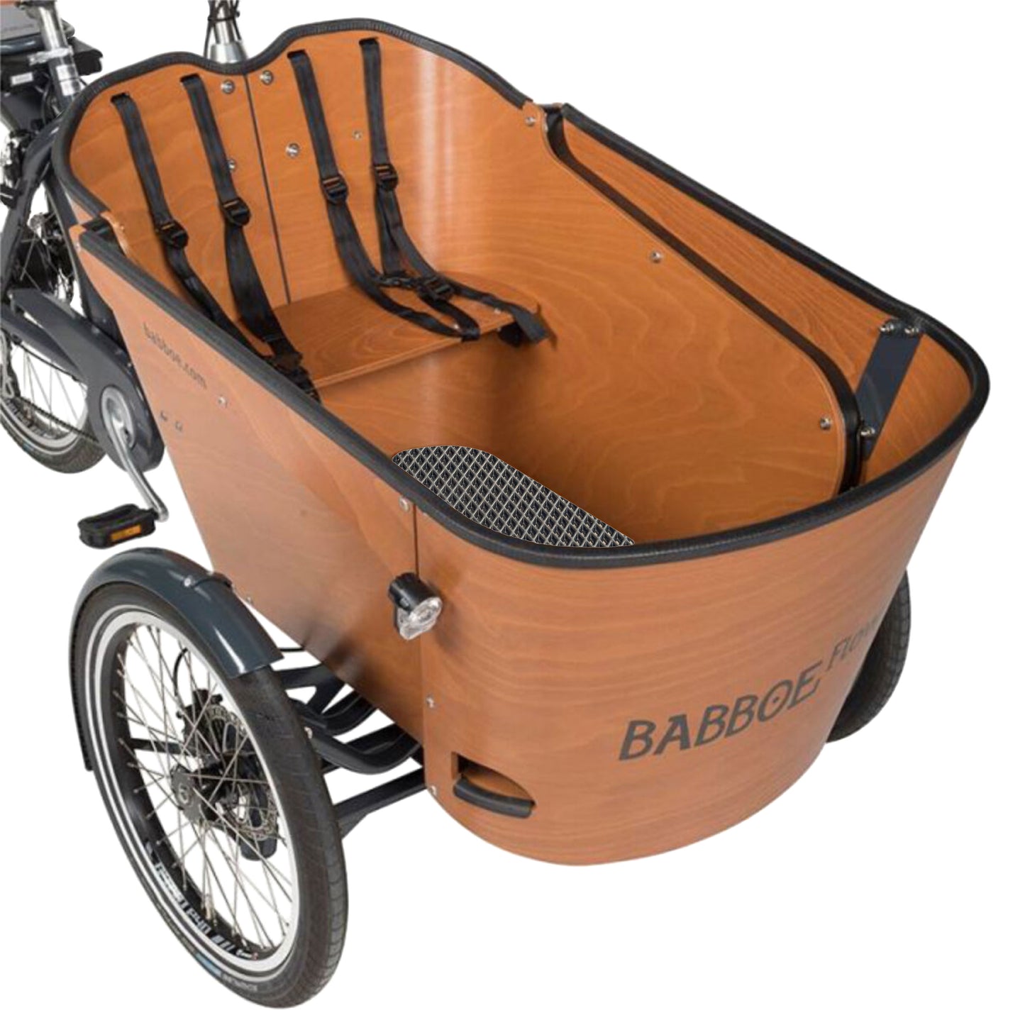 EVA Drive Schutzmatte für Babboe Flow – passgenaue Bodenmatte