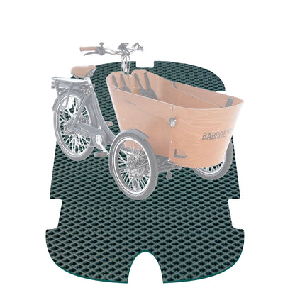 EVA Drive Schutzmatte für Babboe Carve – passgenaue Bodenmatte