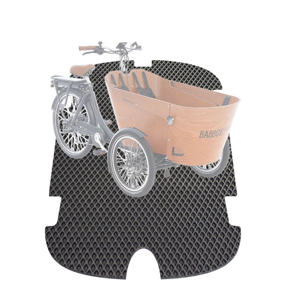 EVA Drive Schutzmatte für Babboe Carve – passgenaue Bodenmatte