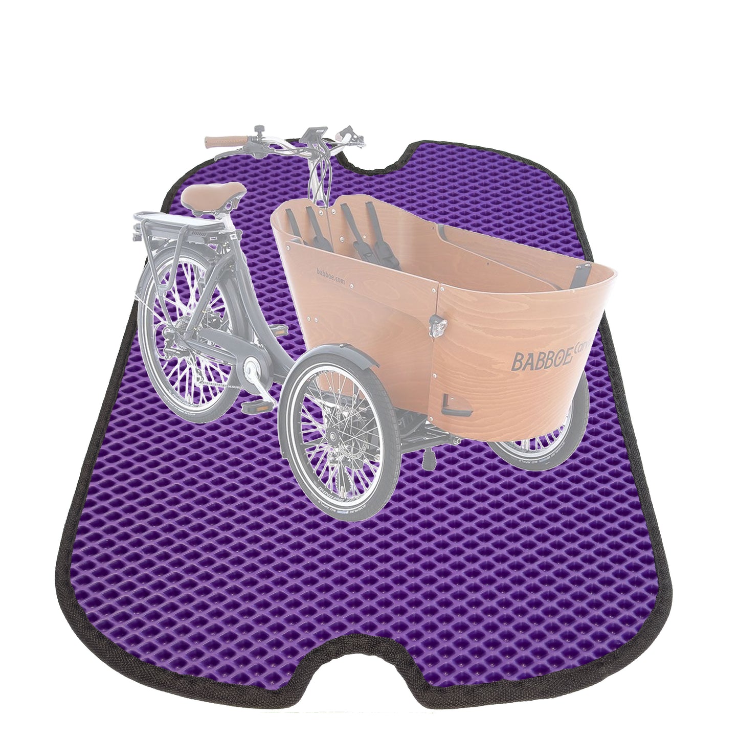 EVA Drive Schutzmatte für Babboe Carve – passgenaue Bodenmatte
