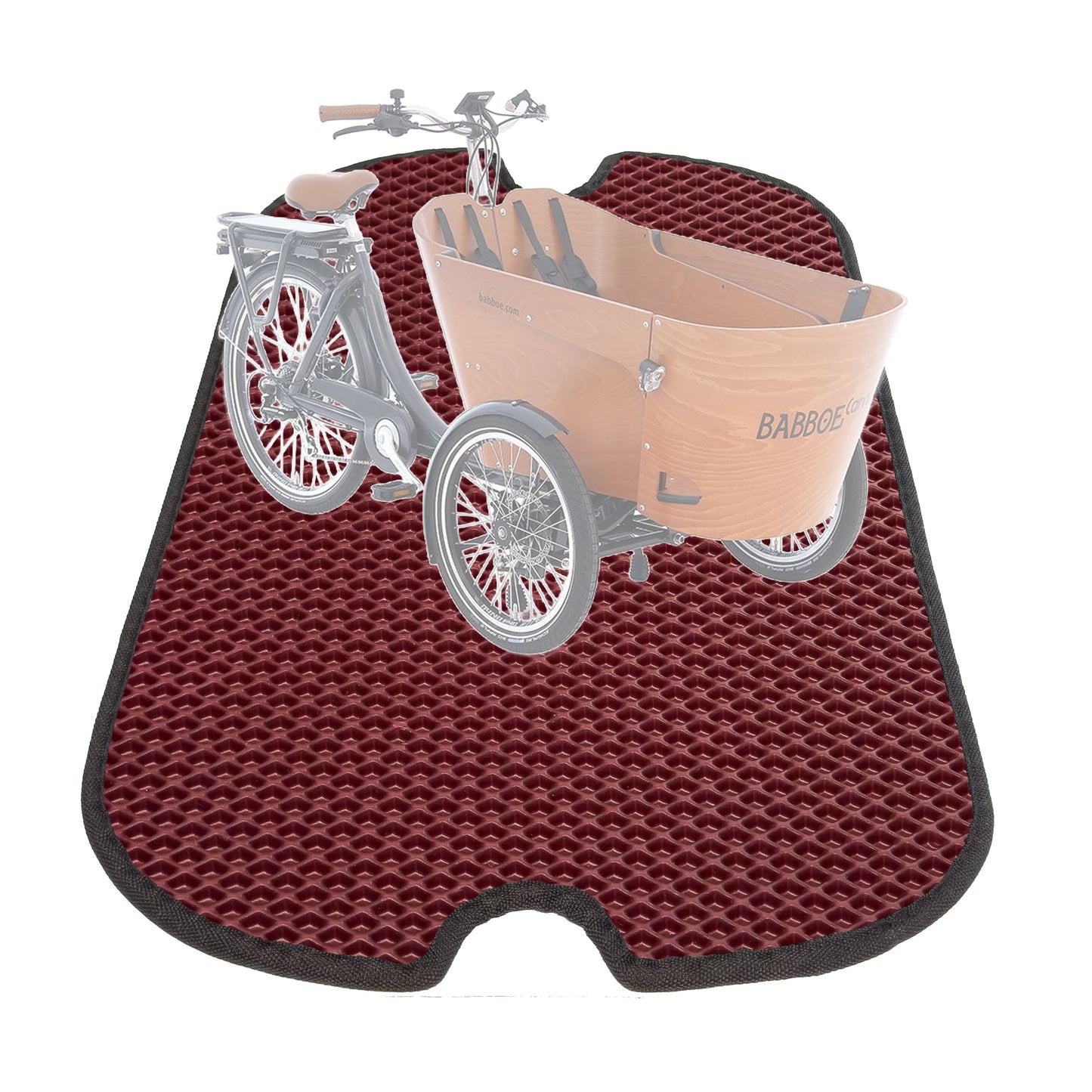 EVA Drive Schutzmatte für Babboe Carve – passgenaue Bodenmatte