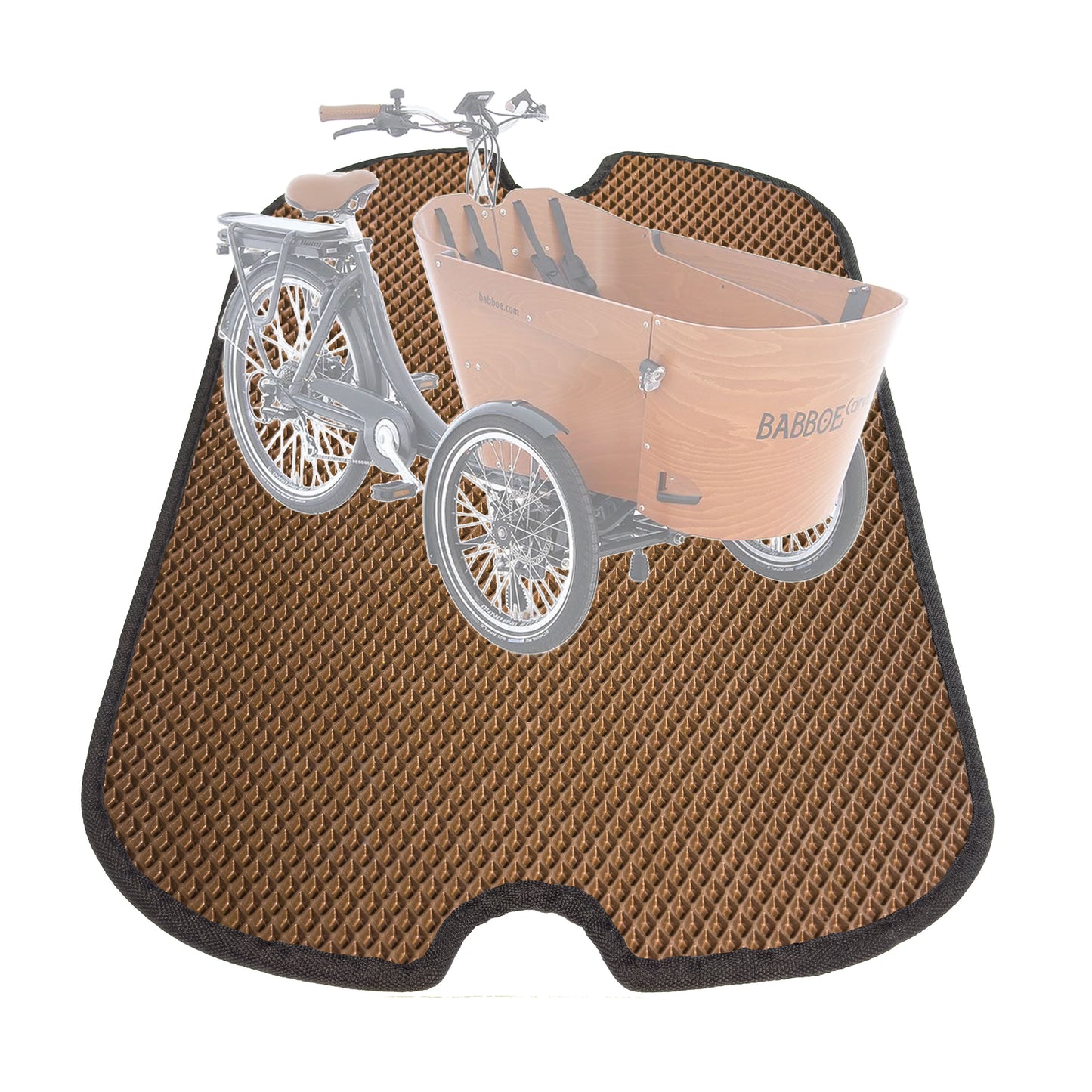 EVA Drive Schutzmatte für Babboe Carve – passgenaue Bodenmatte