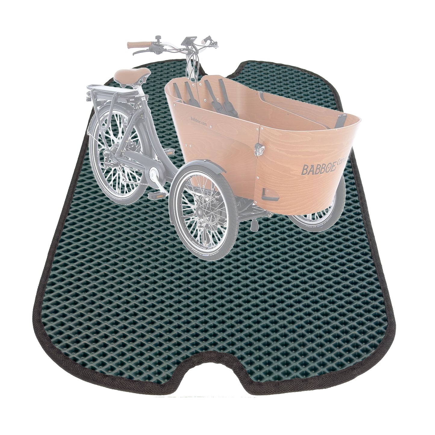 EVA Drive Schutzmatte für Babboe Carve – passgenaue Bodenmatte