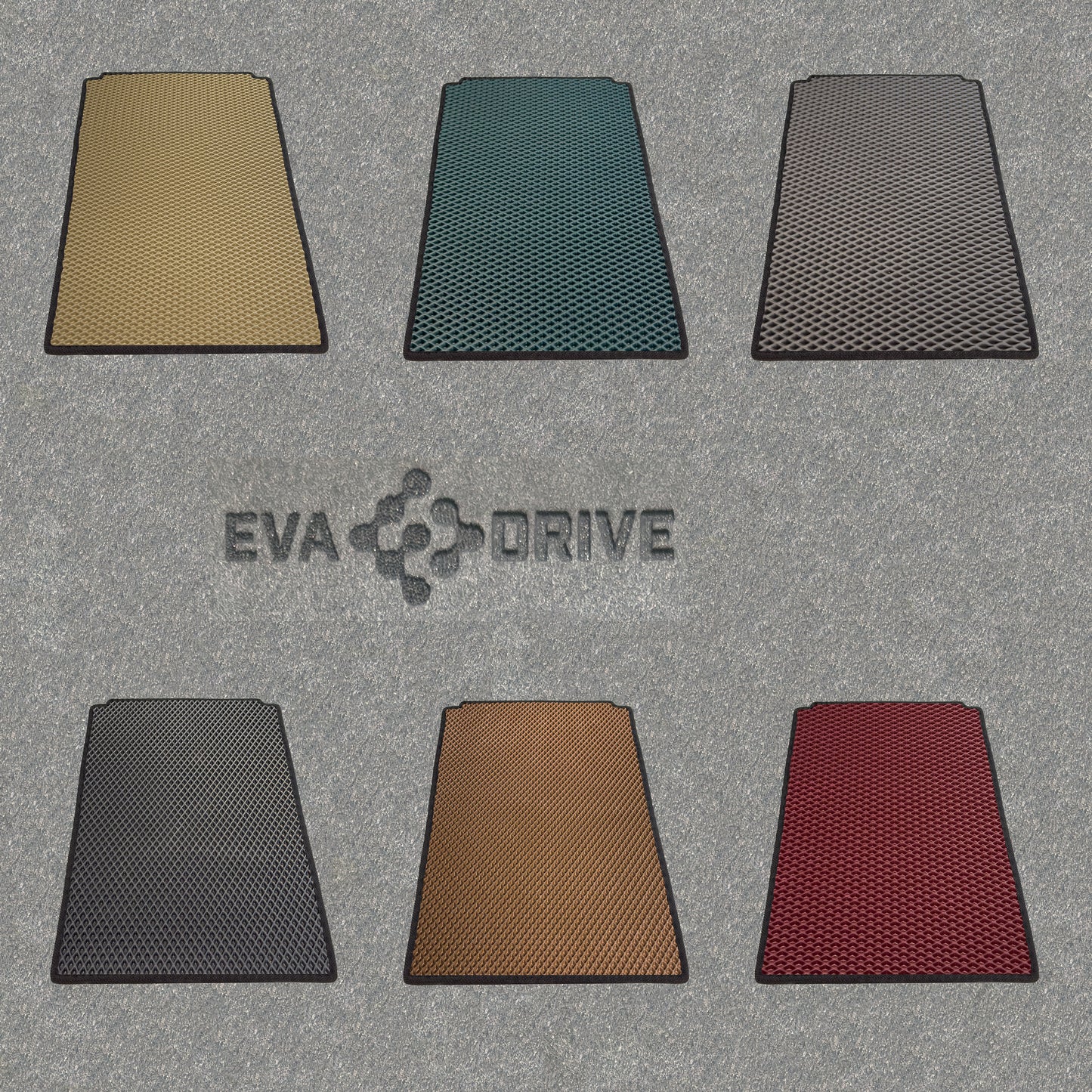 EVA Drive Schutzmatte für Babboe Dog – passgenaue Bodenmatte
