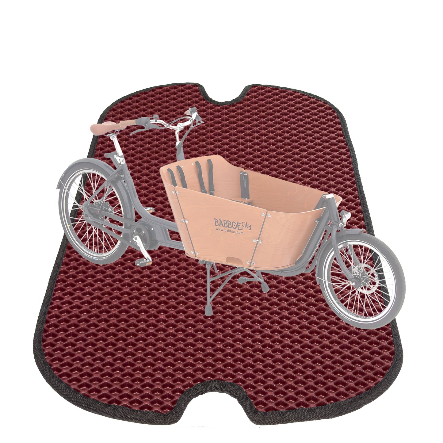 EVA Drive Schutzmatte für Babboe City – passgenaue Bodenmatte