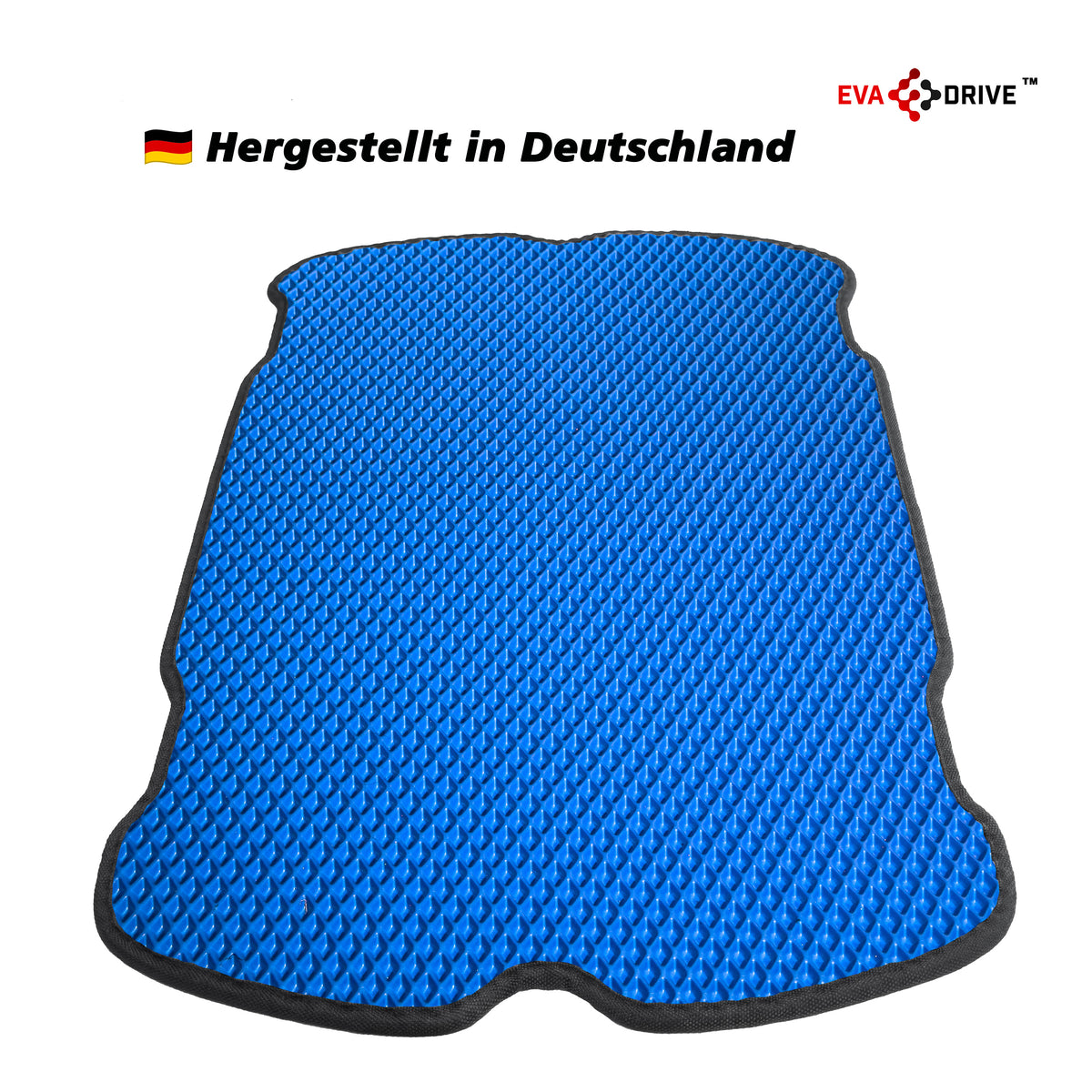 EVA Drive Schutzmatte für Babboe Curve - Blau mit schwarzer Einfassung