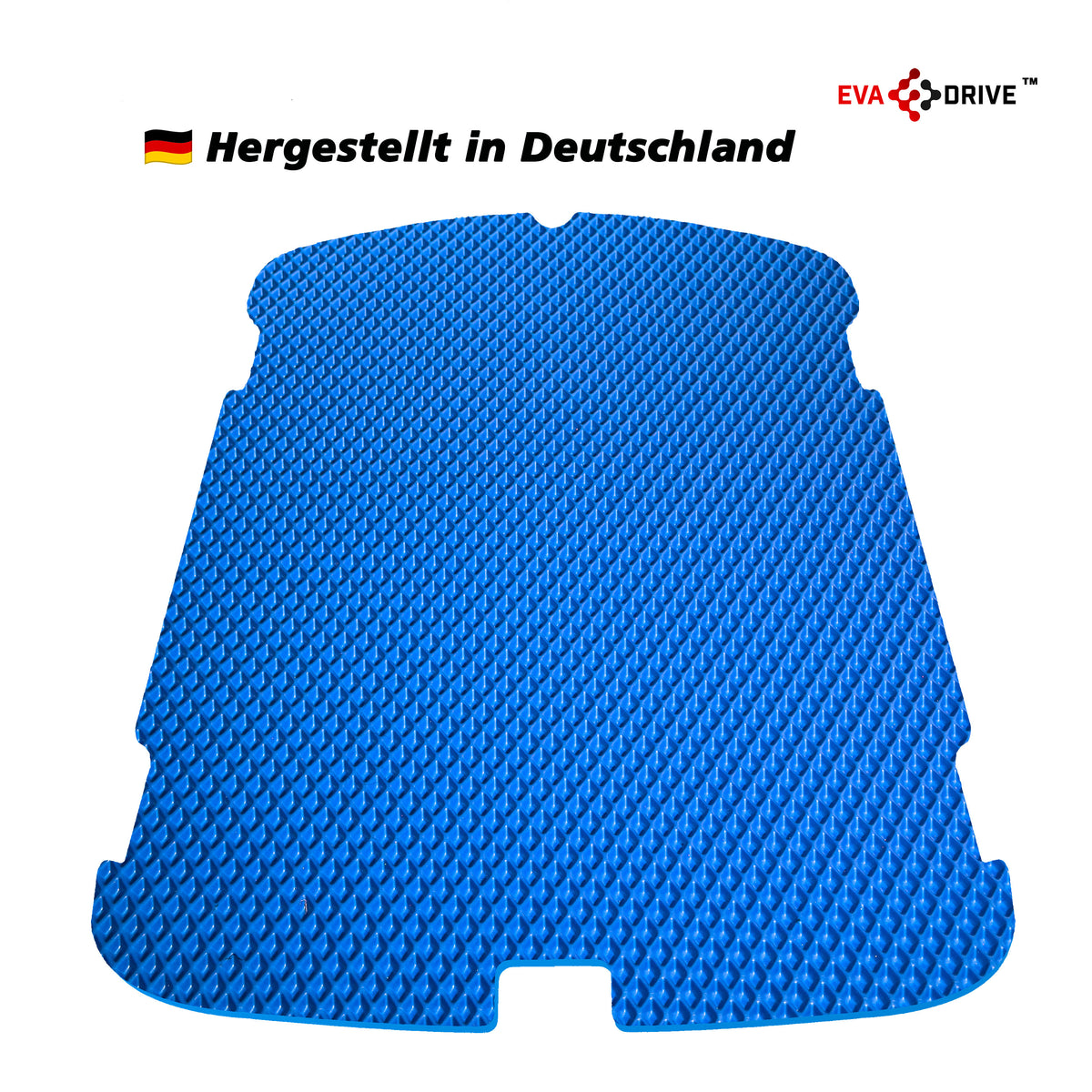 EVA Drive Schutzmatte für Babboe Curve - Blau ohne Einfassung