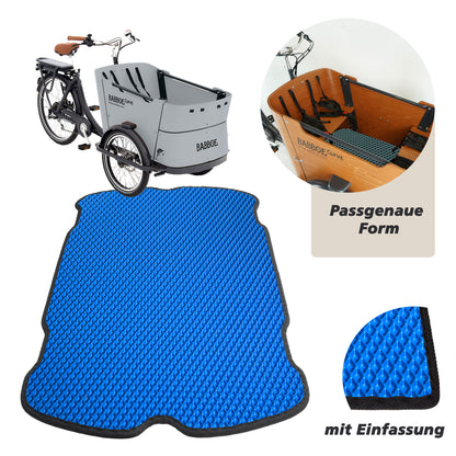 EVA Drive Schutzmatte für Babboe Curve - Blau mit schwarzer Einfassung