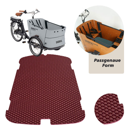 EVA Drive Schutzmatte für Babboe Curve - Bordeaux ohne Einfassung