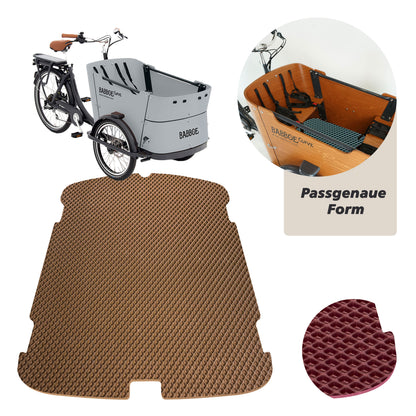 EVA Drive Schutzmatte für Babboe Curve - Braun ohne Einfassung