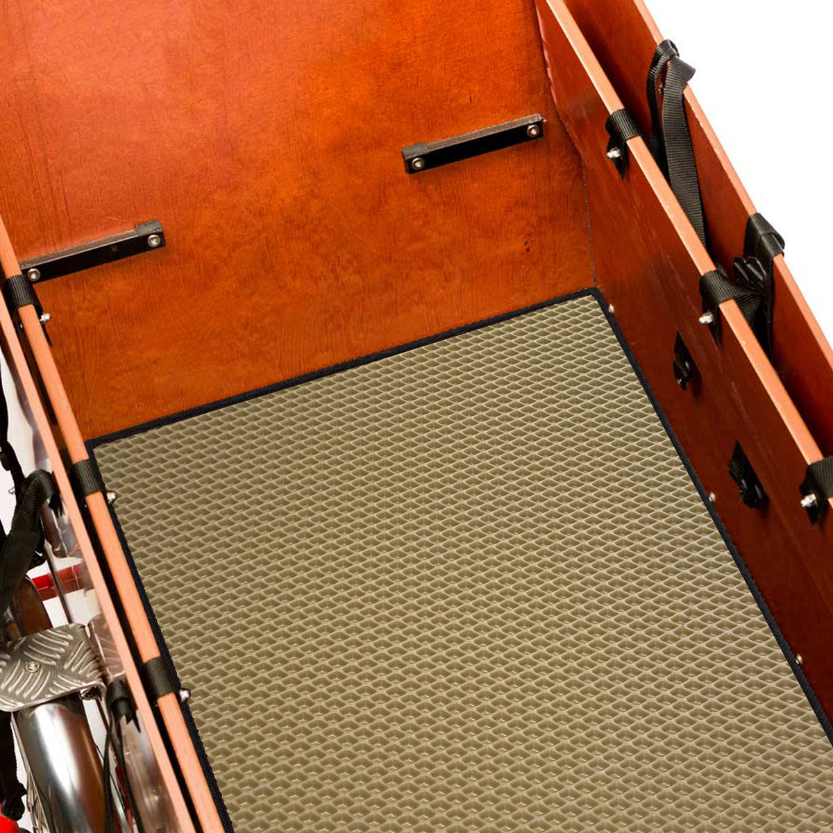 EVA Drive Schutzmatte für Babboe Flow - Beige ohne Einfassung