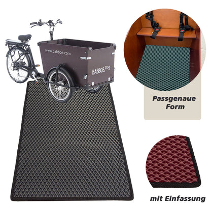 EVA Drive Schutzmatte für Babboe Dog – passgenaue Bodenmatte
