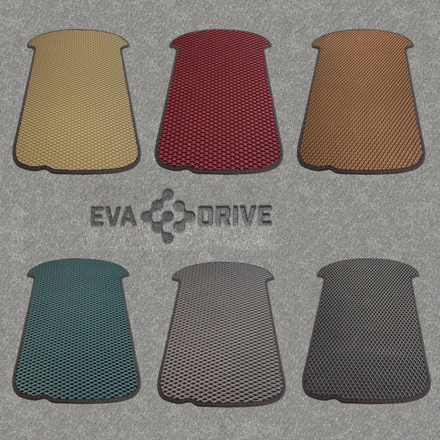 EVA Drive Schutzmatte für Babboe Flow – passgenaue Bodenmatte