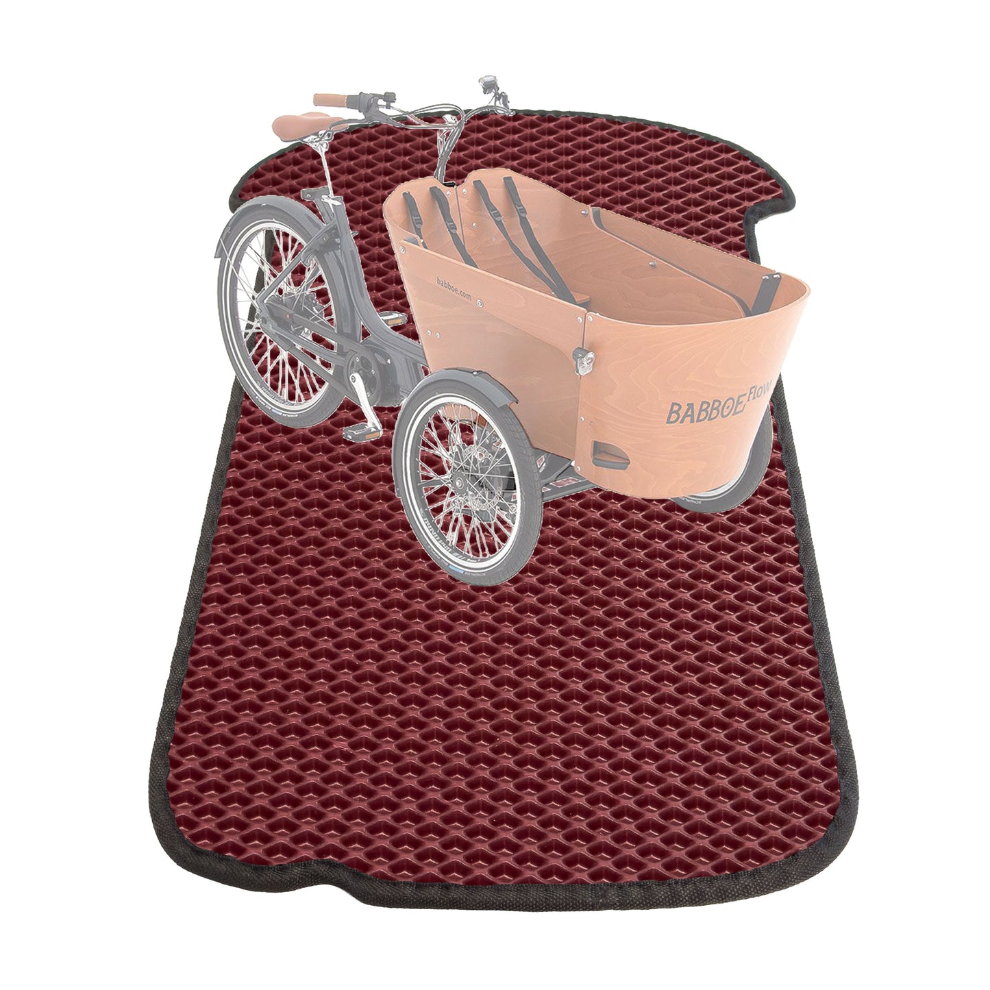 EVA Drive Schutzmatte für Babboe Flow – passgenaue Bodenmatte