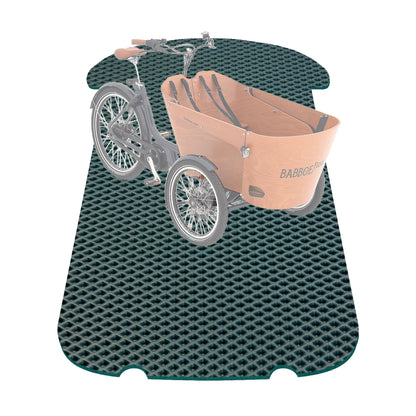 EVA Drive Schutzmatte für Babboe Flow – passgenaue Bodenmatte