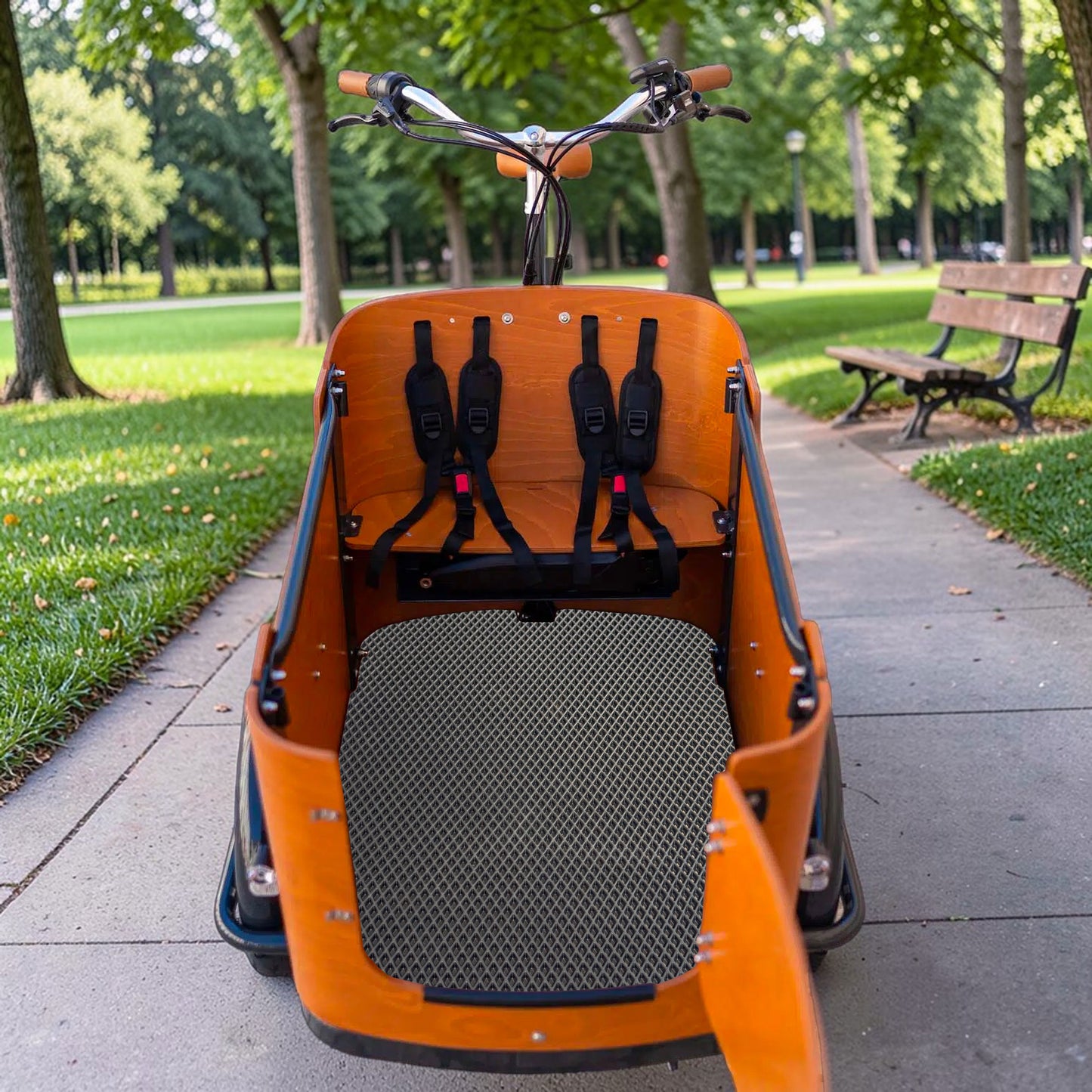 EVA Drive Schutzmatte für Babboe Go Mountain – passgenaue Bodenmatte