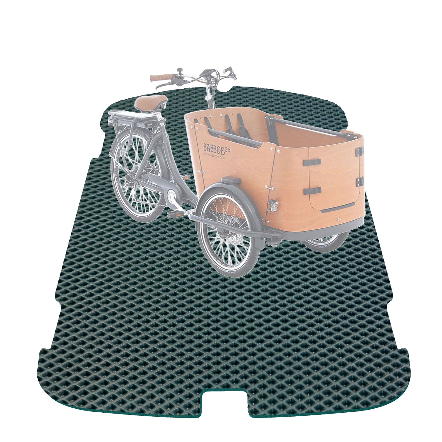 EVA Drive Schutzmatte für Babboe Go Mountain – passgenaue Bodenmatte