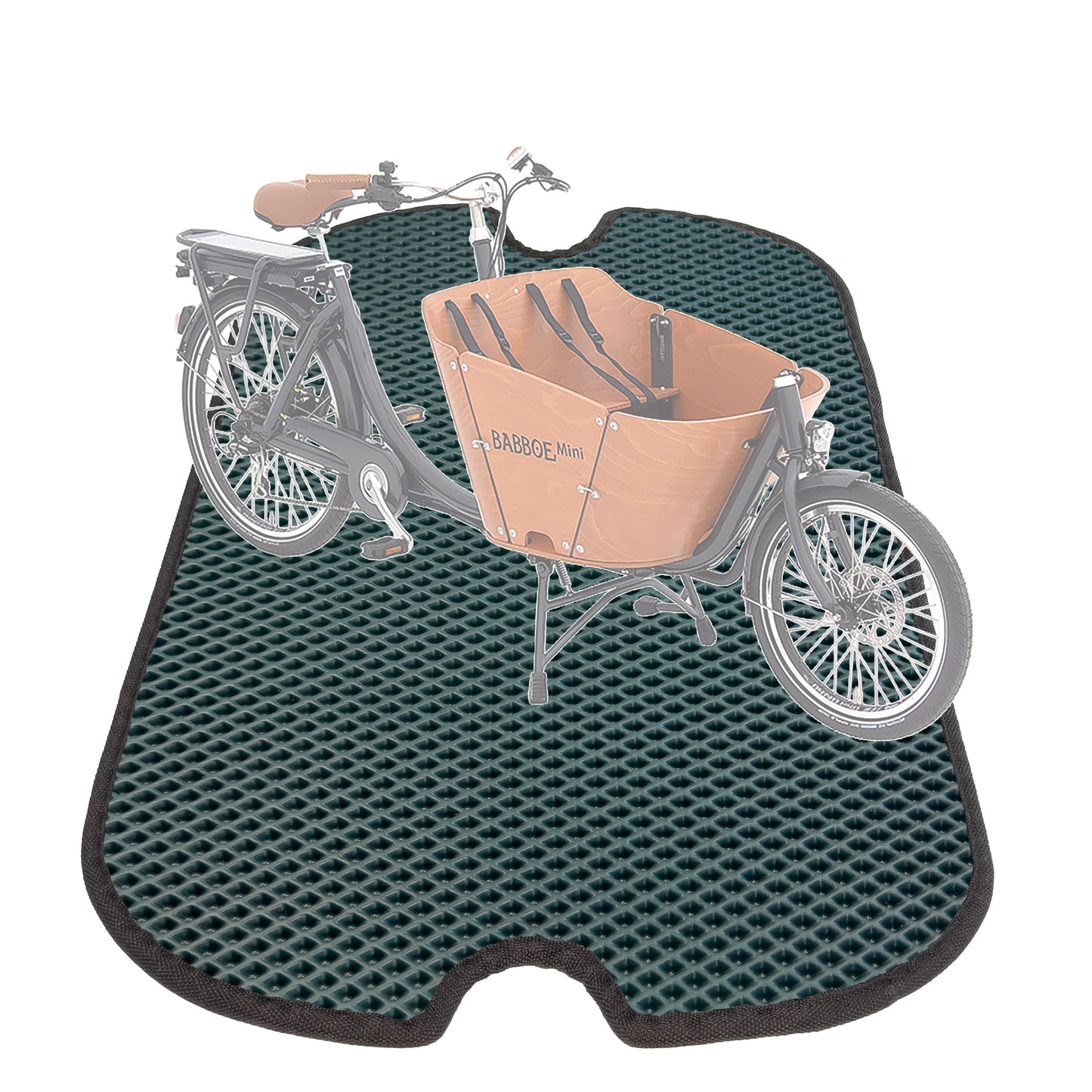 EVA Drive Schutzmatte für Babboe Mini – passgenaue Bodenmatte