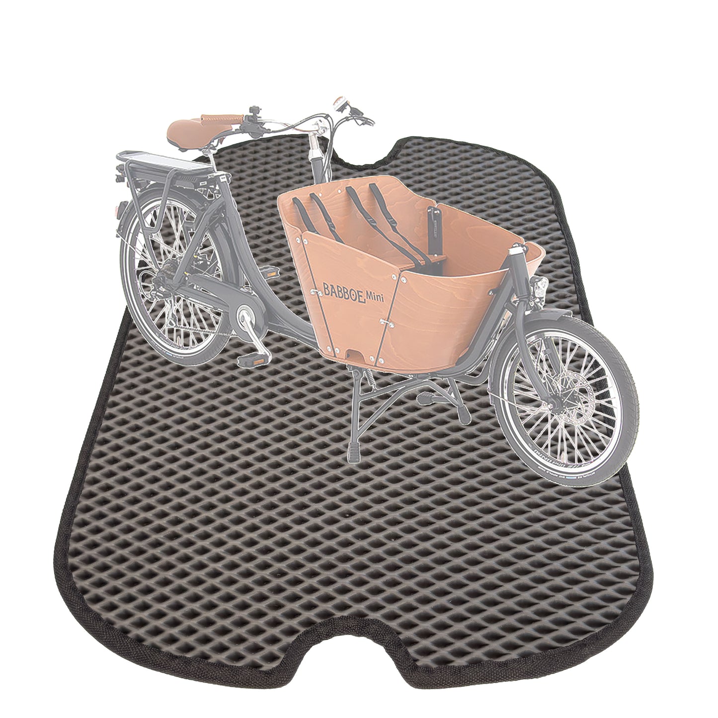 EVA Drive Schutzmatte für Babboe Mini – passgenaue Bodenmatte