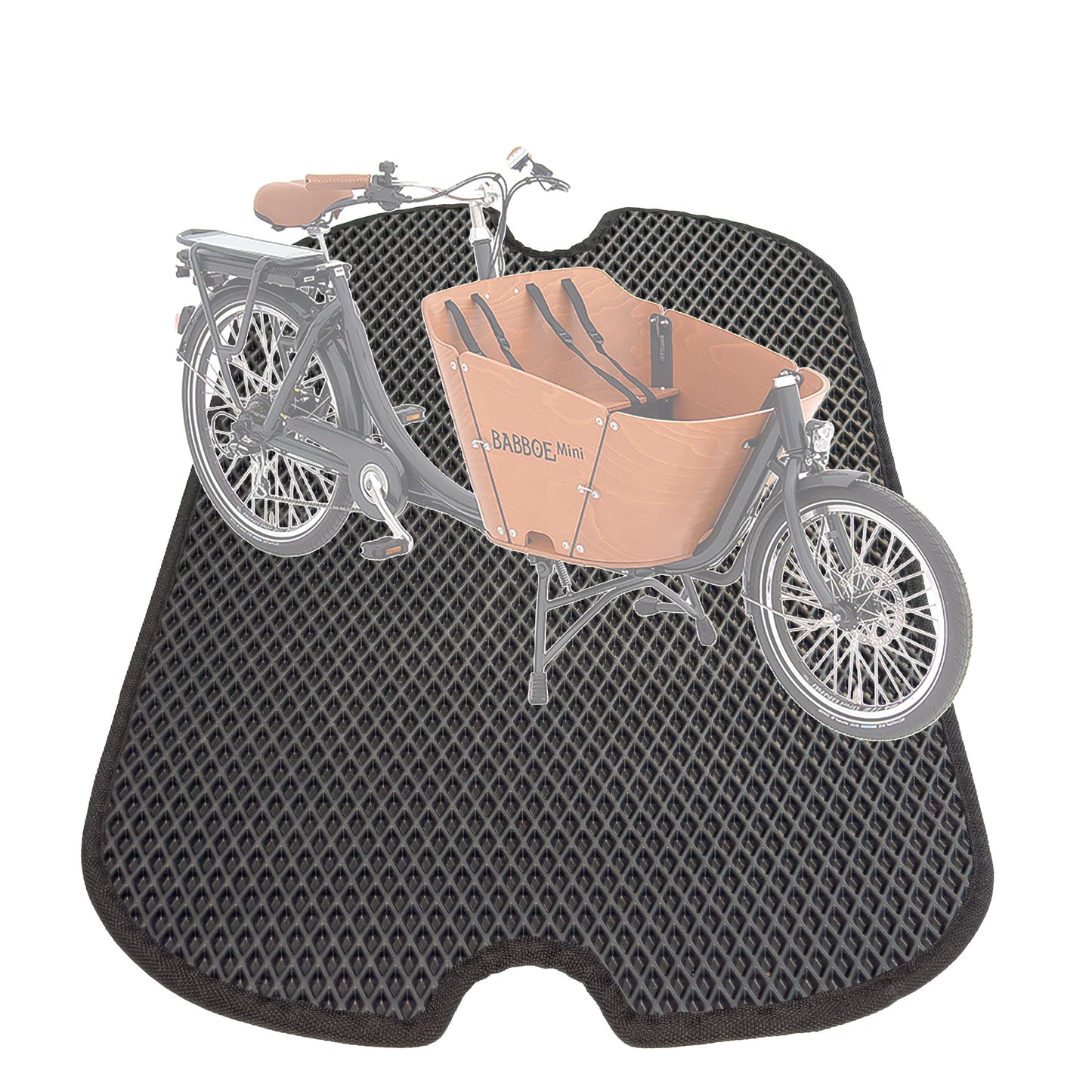 EVA Drive Schutzmatte für Babboe Mini – passgenaue Bodenmatte
