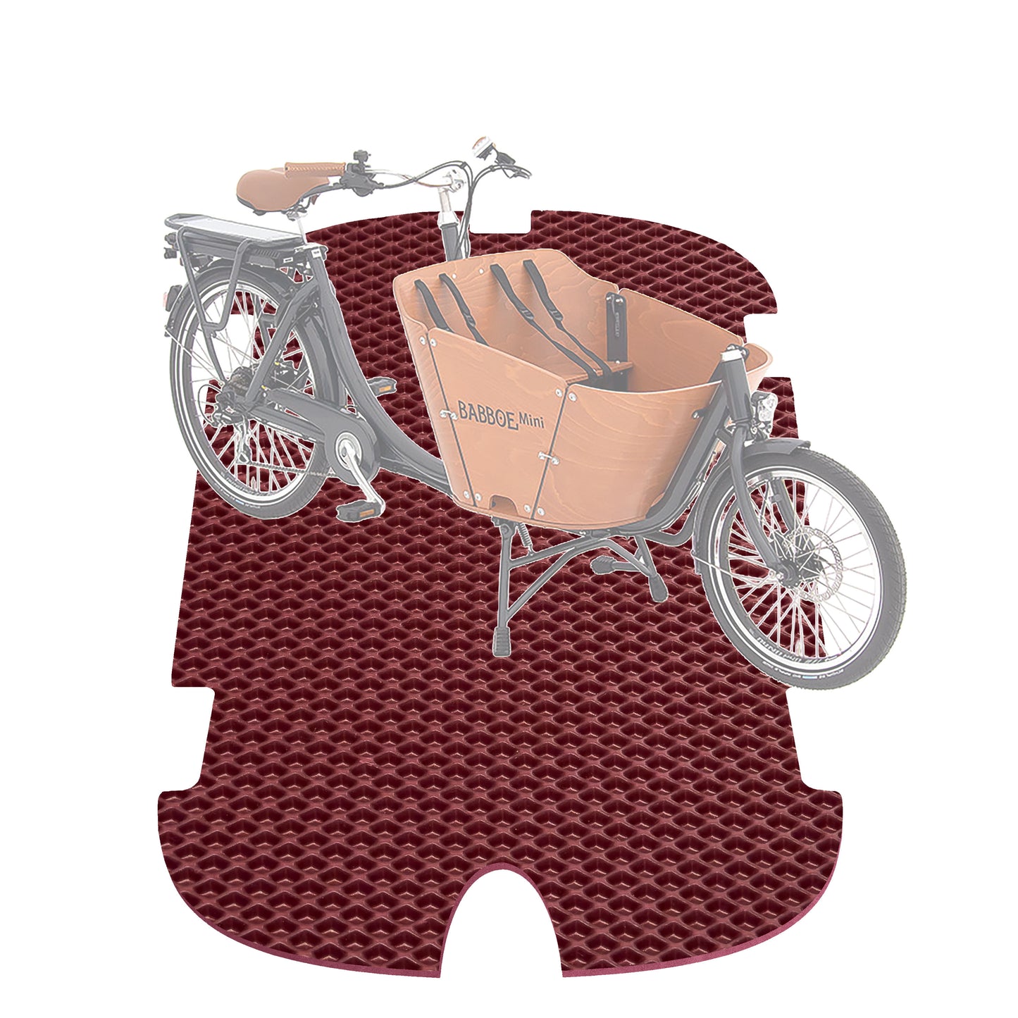 EVA Drive Schutzmatte für Babboe Mini – passgenaue Bodenmatte
