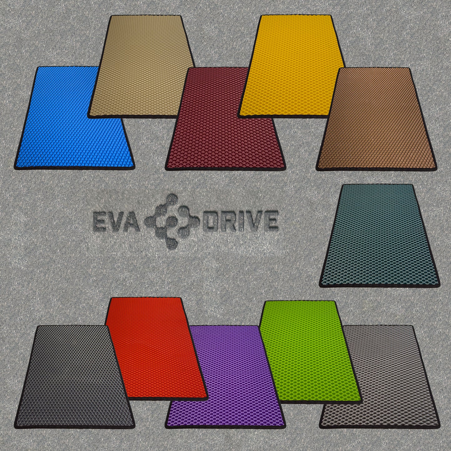 EVA Drive Schutzmatte für Riese & Müller Load 60 – passgenaue Bodenmatte