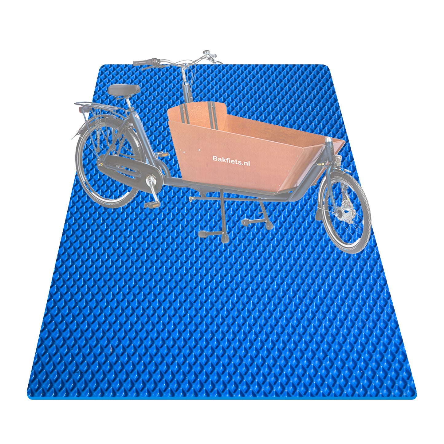 EVA Drive Premium Schutzmatte für Bakfiets Long | Passgenaue Lastenrad Fußmatte aus Eva | Rutschfester Bodenmatte Teppich | Lastenrad Zubehör | Pflegeleicht & Umweltfreundlich