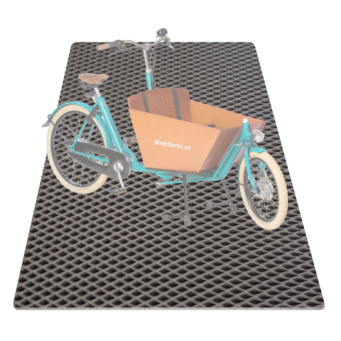 EVA Drive Schutzmatte für Bakfiets CargoBike Classic Short – passgenaue Bodenmatte
