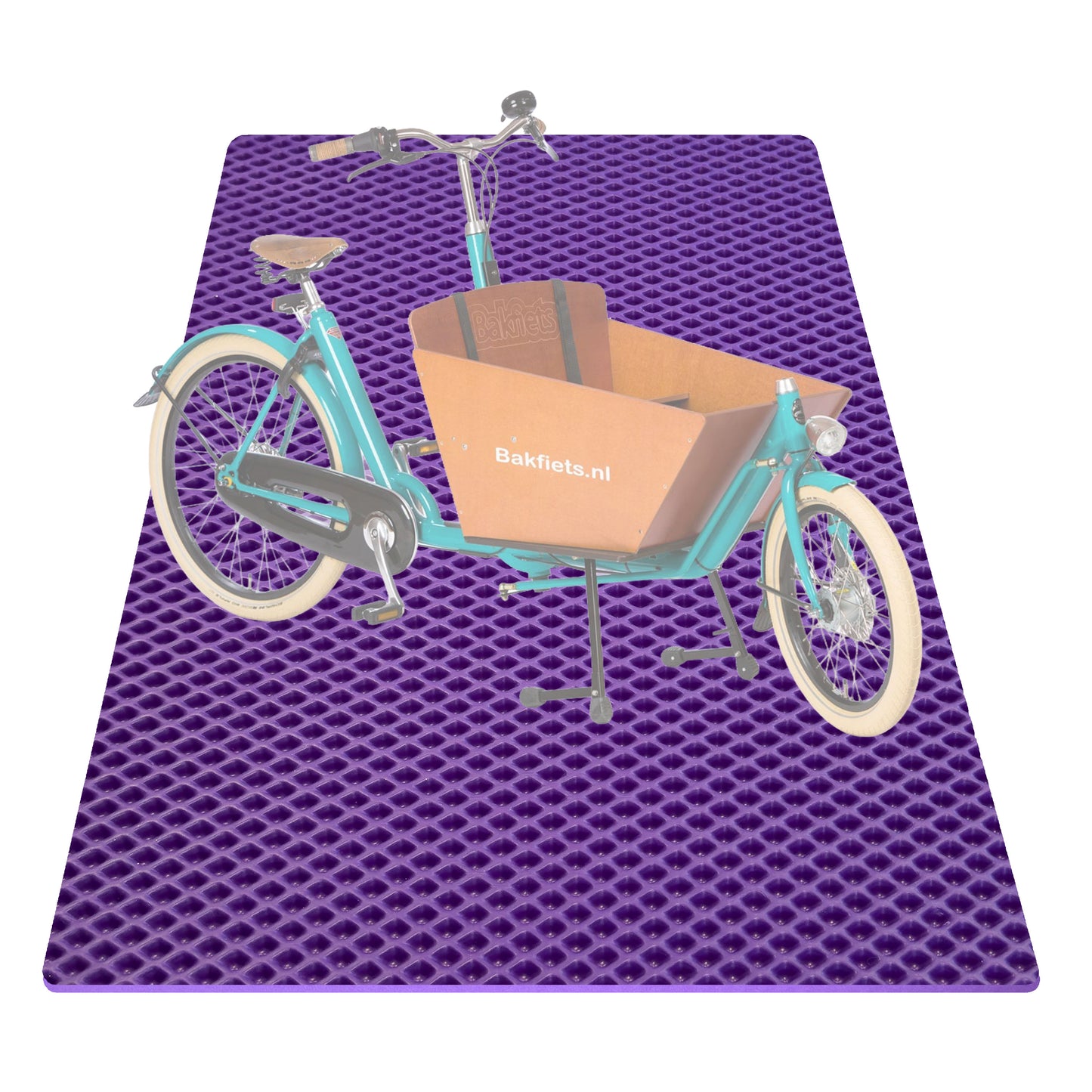 EVA Drive Schutzmatte für Bakfiets CargoBike Classic Short – passgenaue Bodenmatte
