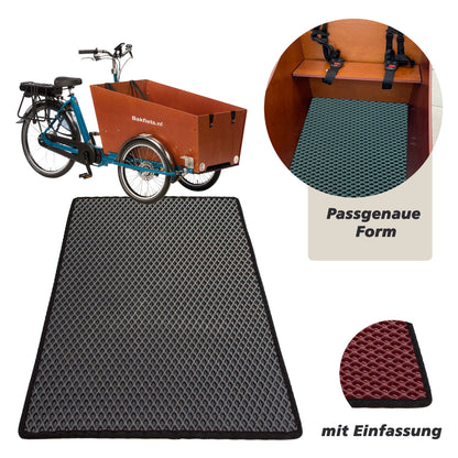 EVA Drive Schutzmatte für Bakfiets CargoBike Classic Wide – passgenaue Bodenmatte