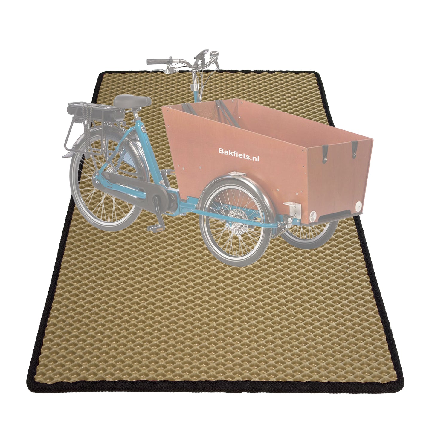 EVA Drive Schutzmatte für Bakfiets CargoBike Classic Wide – passgenaue Bodenmatte