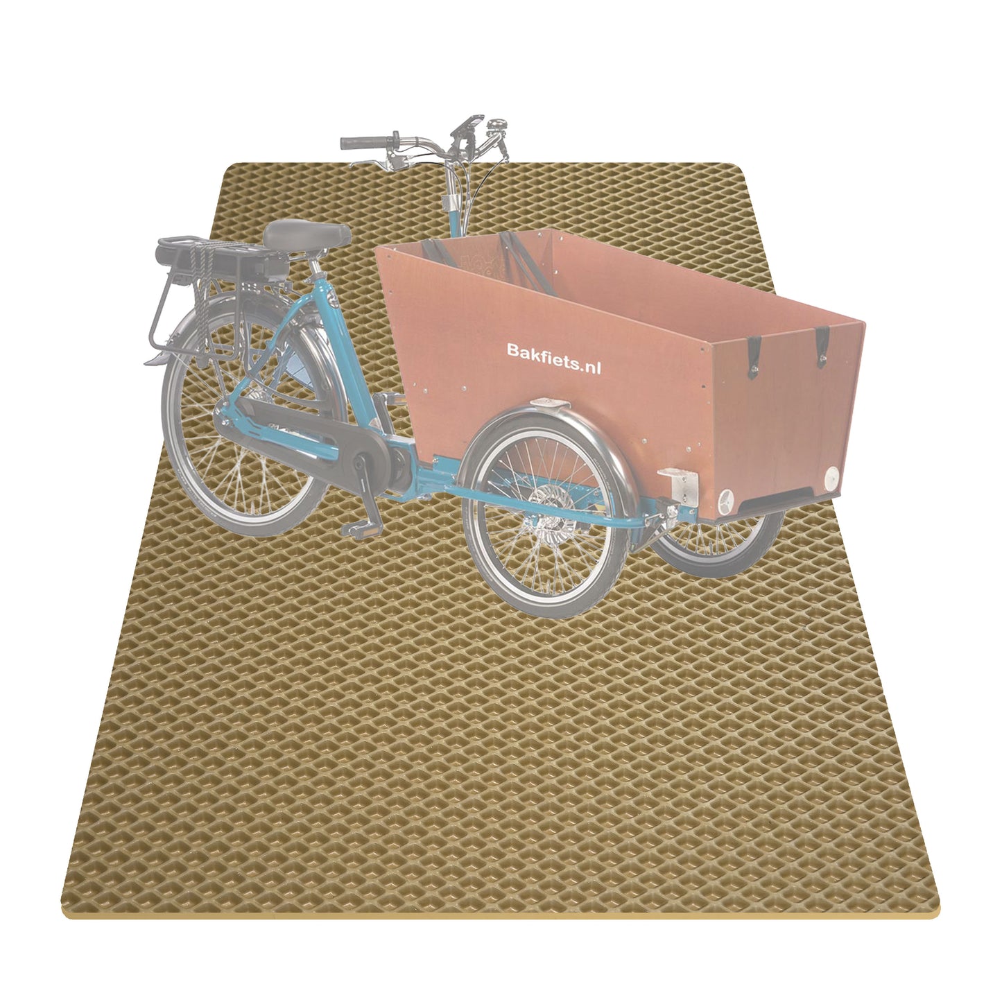 EVA Drive Schutzmatte für Bakfiets CargoBike Classic Wide – passgenaue Bodenmatte