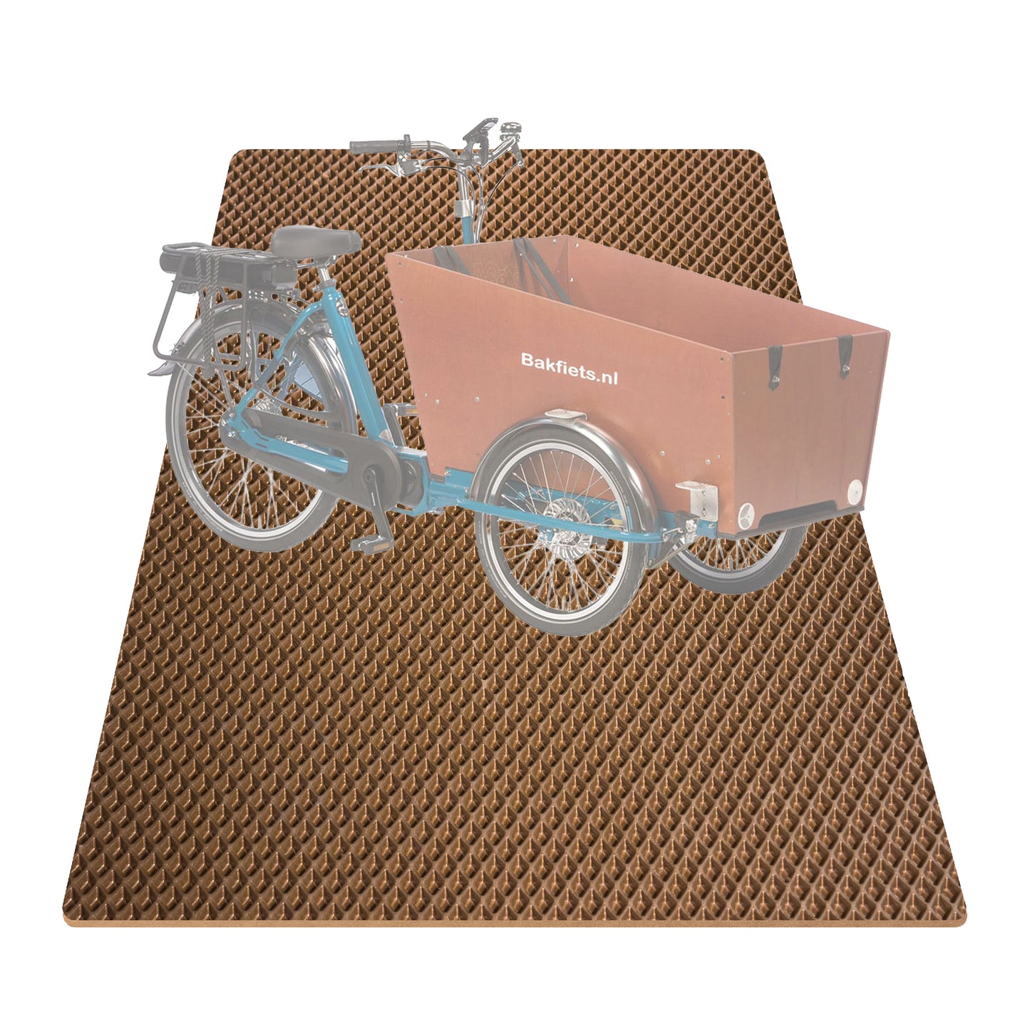 EVA Drive Schutzmatte für Bakfiets CargoBike Classic Wide – passgenaue Bodenmatte