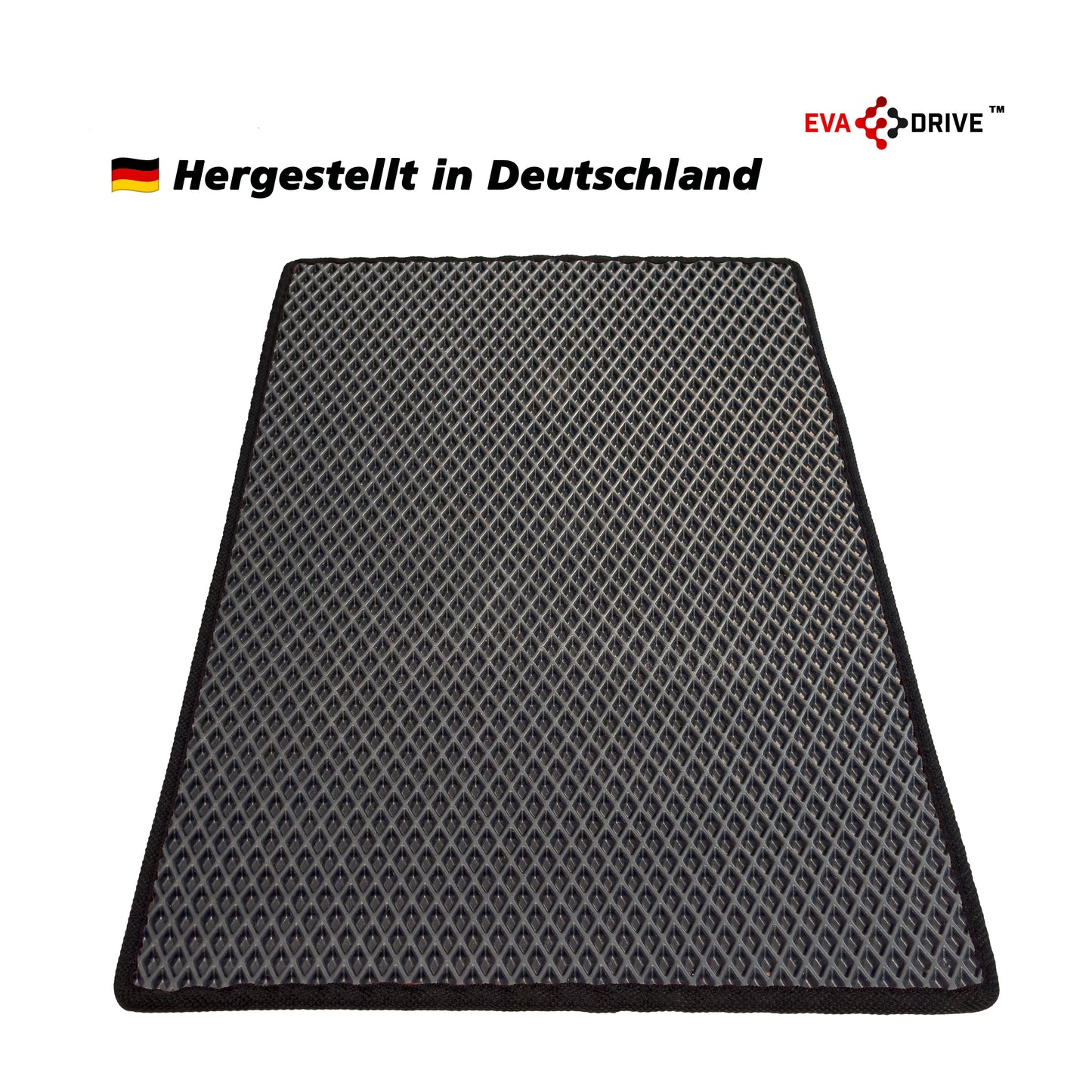 EVA Drive Premium Schutzmatte für Bakfiets Long | Passgenaue Lastenrad Fußmatte aus Eva | Rutschfester Bodenmatte Teppich | Lastenrad Zubehör | Pflegeleicht & Umweltfreundlich