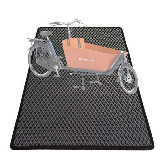 EVA Drive Premium Schutzmatte für Bakfiets Long | Passgenaue Lastenrad Fußmatte aus Eva | Rutschfester Bodenmatte Teppich | Lastenrad Zubehör | Pflegeleicht & Umweltfreundlich