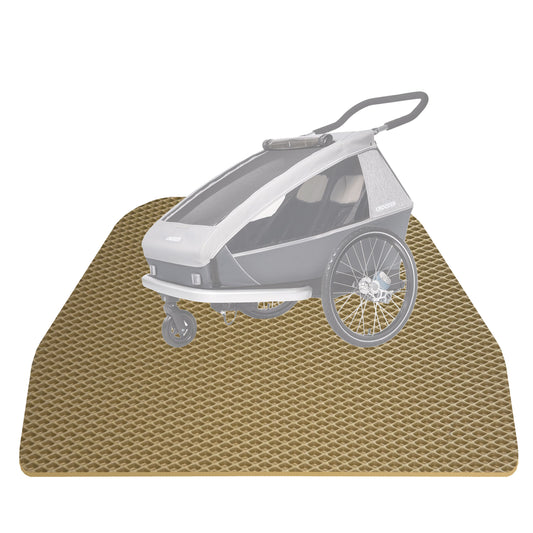 EVA Drive Schutzmatte für Croozer Kid Keeke 2 - Beige