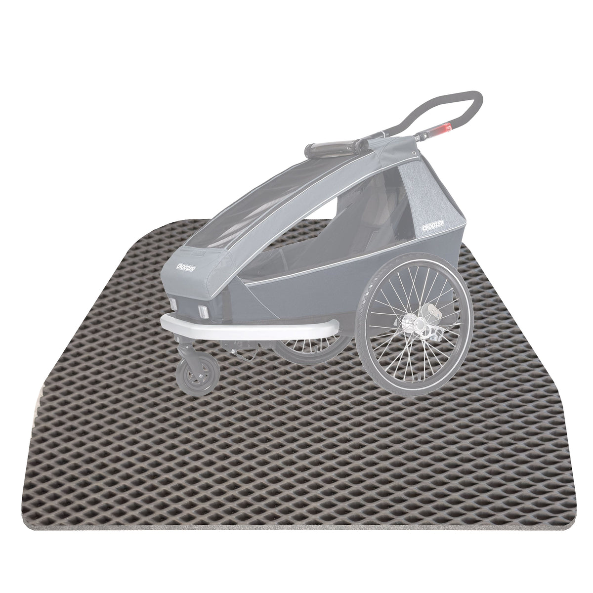 EVA Drive Schutzmatte für Croozer Kid Vaaya 1 - Grau