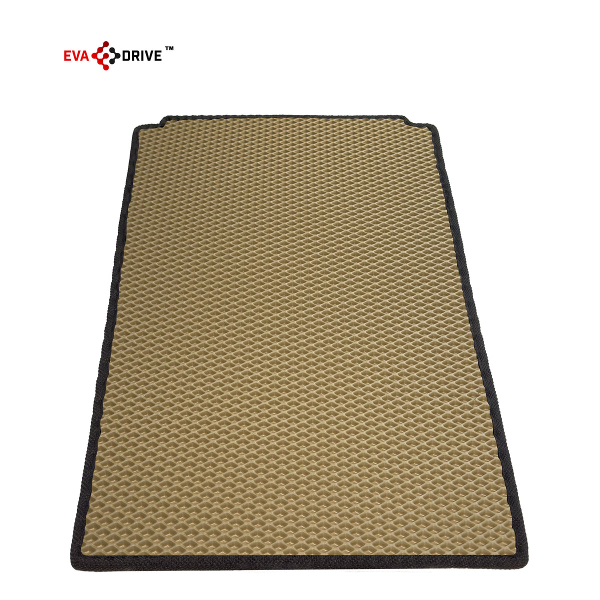 EVA Drive Schutzmatte für Cube Cargo Hybrid ohne Sitzbank - Beige mit schwarzer Einfassung