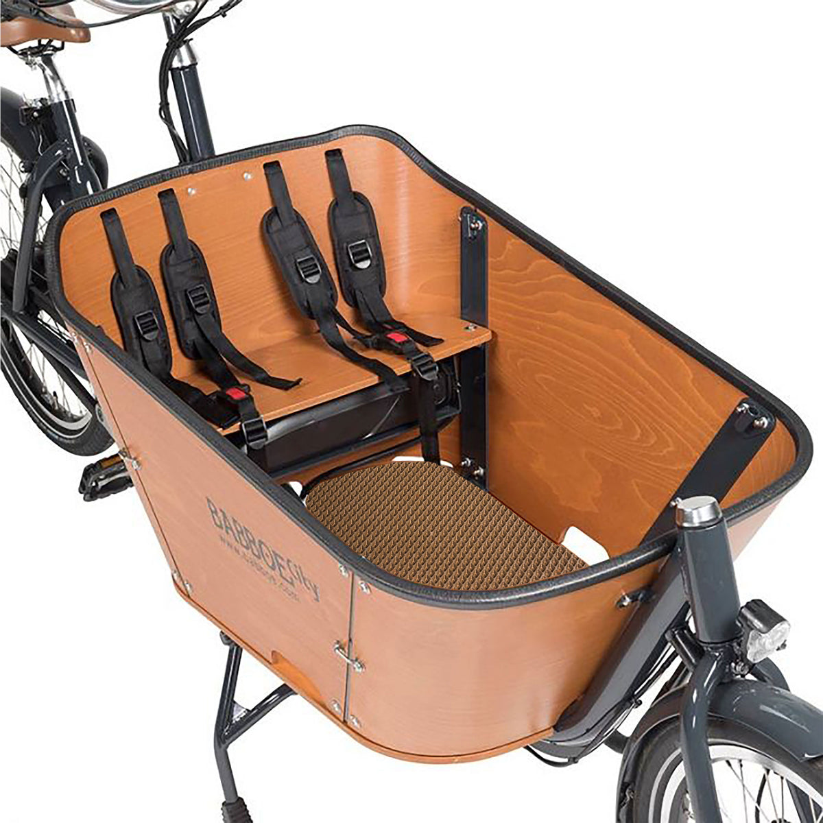 EVA Drive Schutzmatte für Babboe City - Braun ohne Einfassung