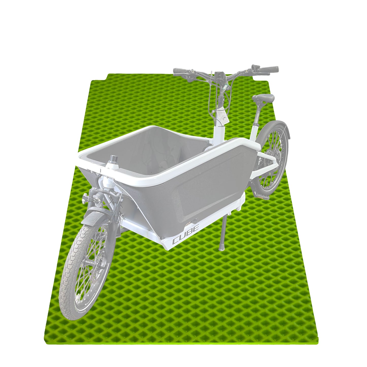 EVA Drive Schutzmatte für Cube Cargo Hybrid mit Sitzbank - passgenaue Bodenmatte