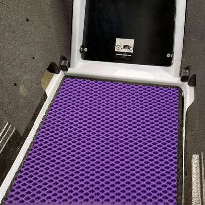 EVA Drive Schutzmatte für Cube Cargo Hybrid ohne Sitzbank - Lila mit schwarzer Einfassung