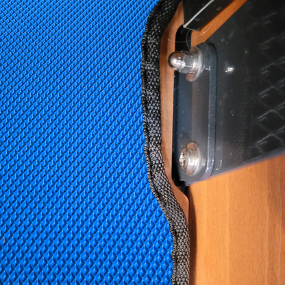 EVA Drive Schutzmatte für Babboe Curve - Blau mit schwarzer Einfassung