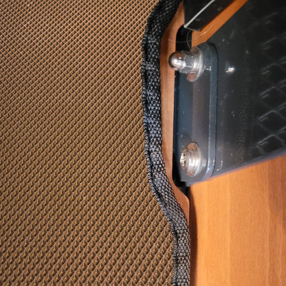 EVA Drive Schutzmatte für Babboe Carve - Braun mit schwarzer Einfassung