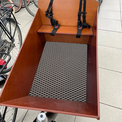 EVA Drive Schutzmatte für Babboe Big - Grau mit schwarzer Einfassung
