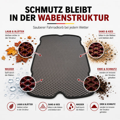 EVA Drive Schutzmatte für Croozer Cargo Pakko – passgenaue Bodenmatte